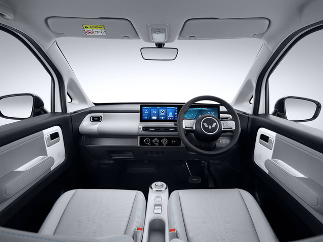Inilah tampilan interior Wuling Air ev Foto: Dok. Istimewa