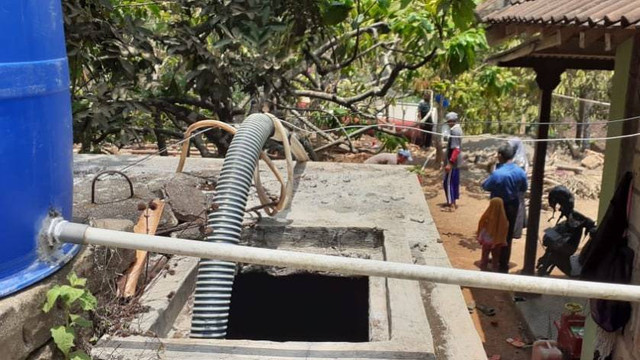 Ilustrasi sulitnya dapatkan air bersih. Foto: Tugu Jogja