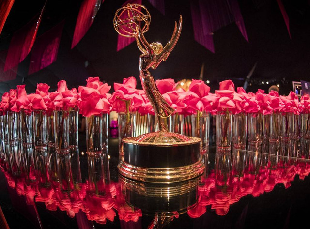 Piagam Emmy Awards ke-71 di LA Live, Los Angeles, California, Amerika Serikat pada Kamis (12/9/2019). Foto: Mark Ralston/AFP
