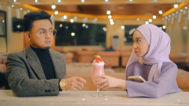 Nuha Bahrin & Naufal Azril. Foto: YouTube Masyhur