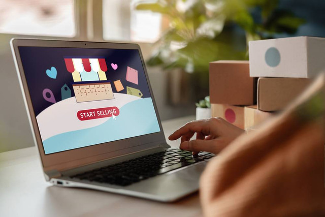 Ilustrasi belanja online. Foto: Shutterstock.
