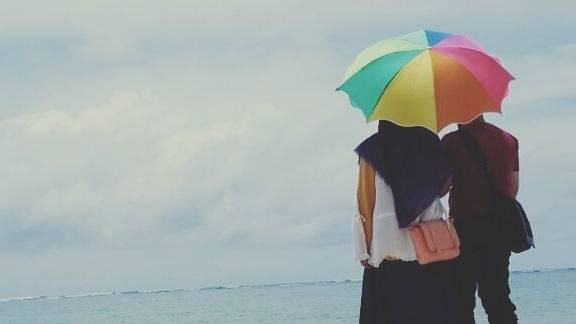 Ilustrasi foto suami dan istri. FOTO: Dokumentasi pribadi.