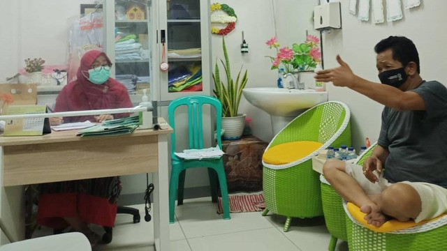 Polisi pastikan Dewa Matahari di Lebak alami gangguan jiwa. Foto: Dok. Istimewa