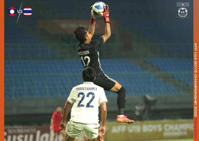Kiper Laos U-19, Phounin Xayyasone. Foto: Lao Football Federation