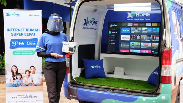 Layanan XL Home. Foto: XL Axiata