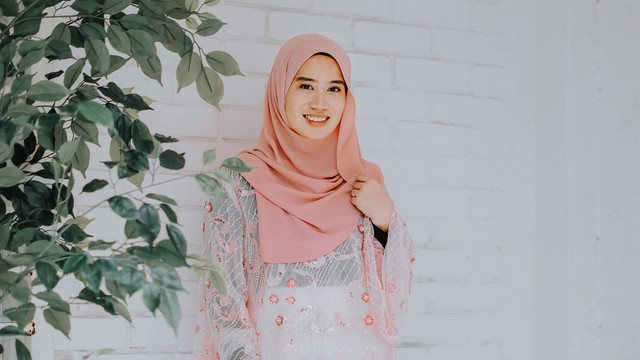 Ilustrasi hijab ala Malaysia. Foto: ootstudio/Shutterstock