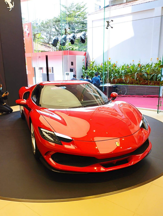 Ferrari 296 GTB. Foto: Muhammad Ikbal/kumparan.