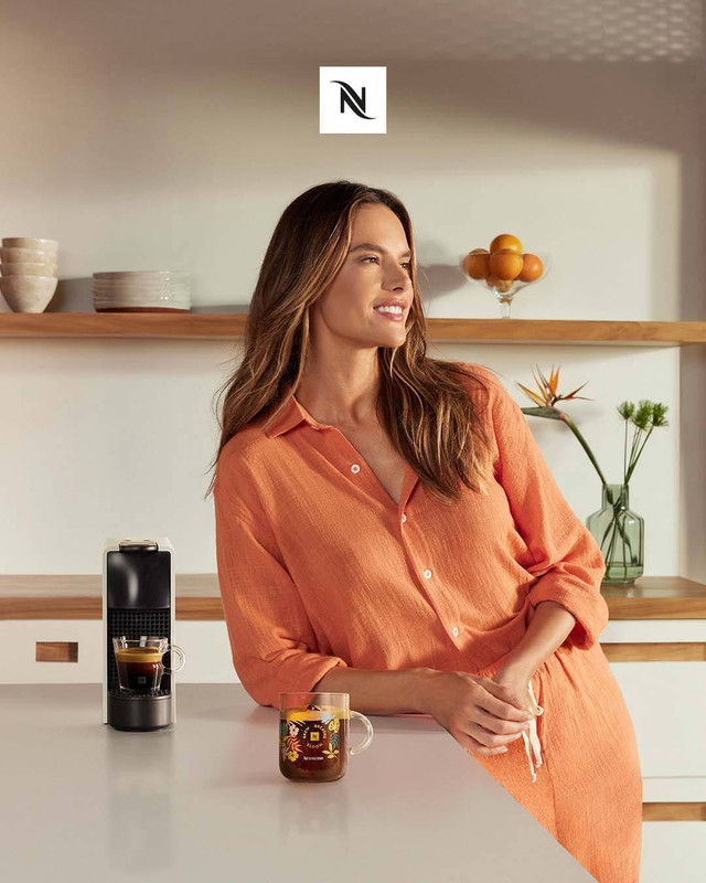 Kopi edisi musim panas Nespresso x Alessandra Ambrosio. Foto: Dok.Nespresso