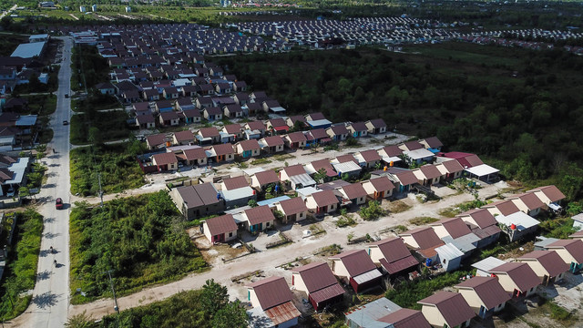 Ilustrasi rumah. Foto: ANTARA FOTO/Makna Zaezar