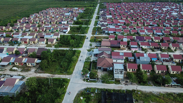 Ilustrasi rumah. Foto: ANTARA FOTO/Makna Zaezar