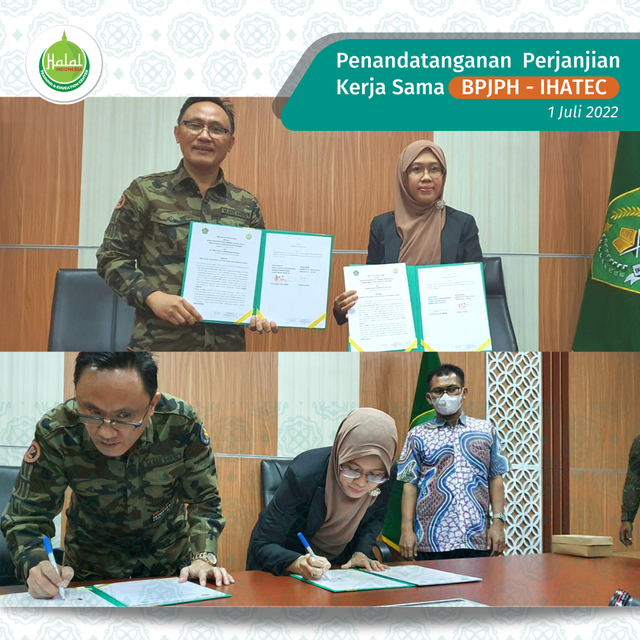 IHATEC Resmi Jadi Partner BPJPH untuk Pelatihan Halal