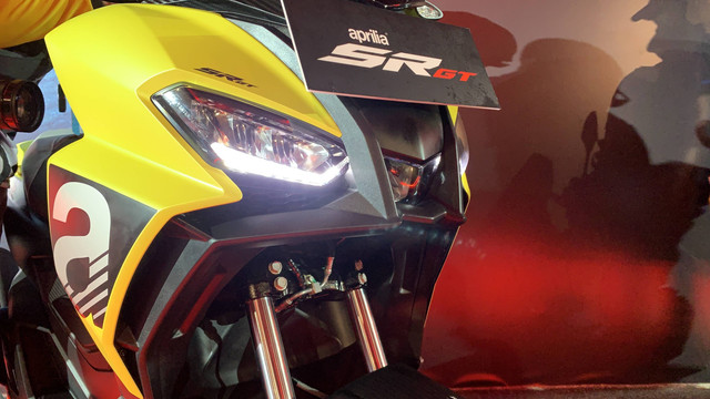 Aprilia SR GT 200 Foto: Gesit Prayogi/kumparan