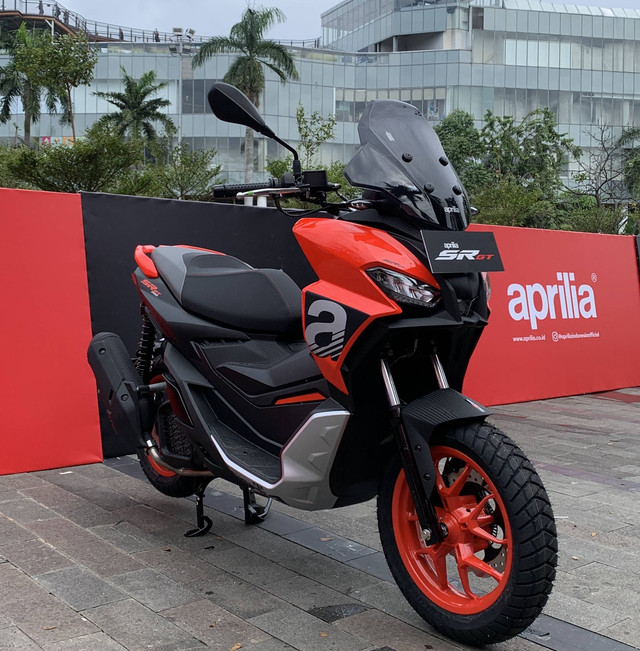 Aprilia SR GT 200 Foto: Gesit Prayogi/kumparan