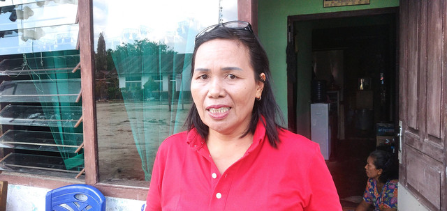 Roslin Simanjuntak, bibi Brigadir Yosua. (Foto: M Sobar Alfahri/Jambikita)