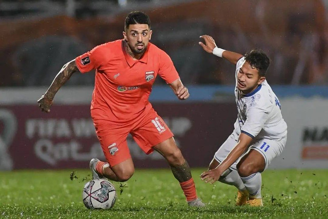 Borneo FC vs Arema FC di leg kedua final Piala Presiden 2022. Foto: Instagram/@borneofc.id
