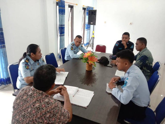 Musyawarah Tim TPP. Dokumentasi by Humas Lapas Saparua.