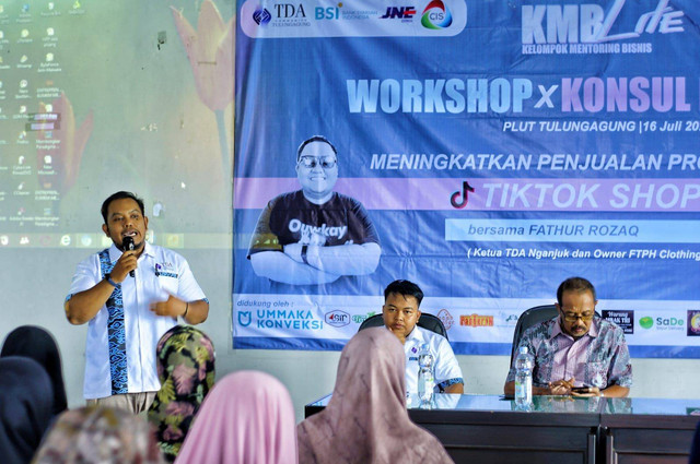 Workshop Peningkatan penjualan dengan TikTok Shop dan Konsultasi Bisnis. dok