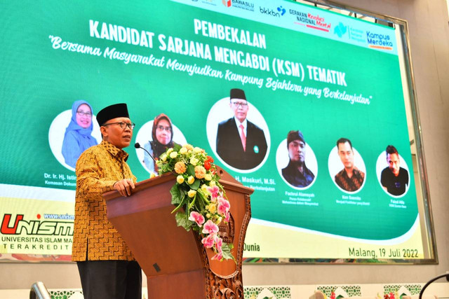 Rektor Unisma, Prof Dr H Maskuri Msi. Foto: dok Unisma
