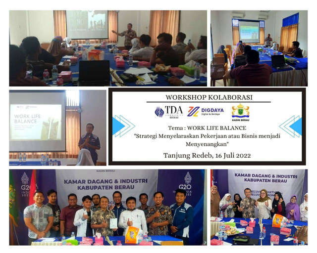 Workshop Kolaborasi TDA dan Kadin Berau.dok