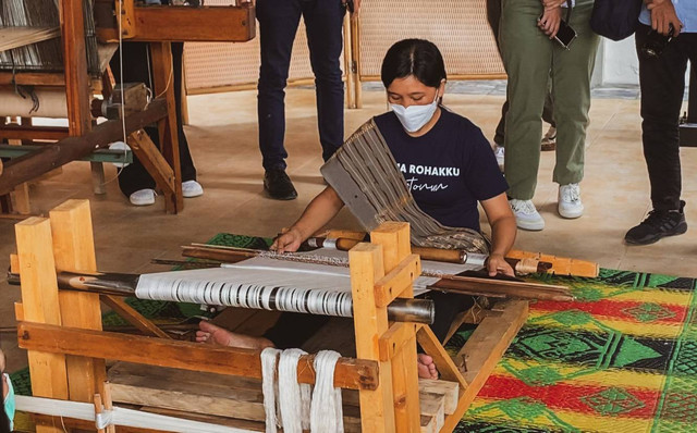 Media Trip Tobatenun ke rumah komunitas Jabu Bonang di Pematangsiantar, Sumatera Utara, 13-15 Juli 2022. Foto: Judith Aura/kumparan