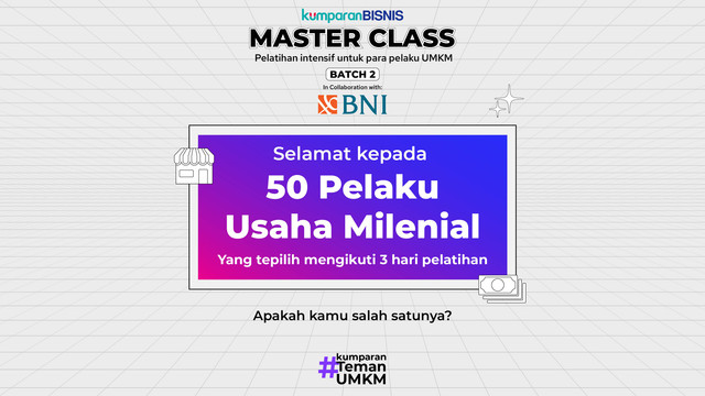 Pemenang Master Class Batch 2. Foto: kumparan