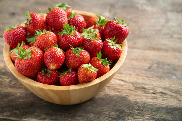Ilustrasi Strawberry. Foto: Shutterstock