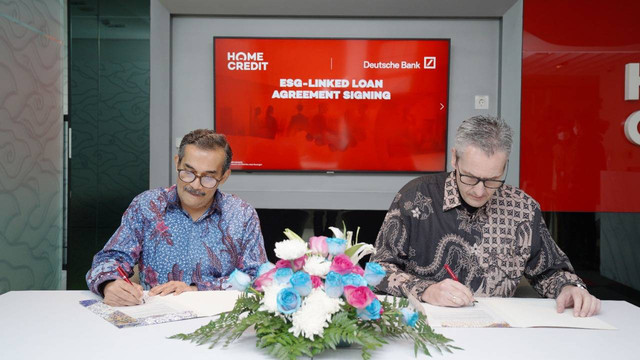 Home Credit Indonesia mendapatkan pendanaan Rp 156 miliar dari Deutsche Bank. Foto: Home Credit Indonesia