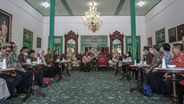 Audiensi Pansus ke Keraton Yogyakarta terkait persiapan penetapan Gubernur dan Wakil Gubernur DIY. Foto: istimewa