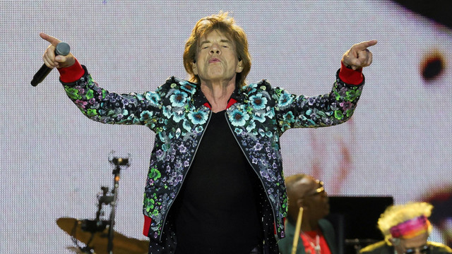 Mick Jagger saat tampil bersama The Rolling Stones. Foto: Pascal Rossignol/REUTERS