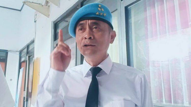 Lord Rangga Sasana saat berkunjung ke kantor Bupati Brebes di jalan Pangeran Diponegoro, Brebes, Selasa (14/6/2022).