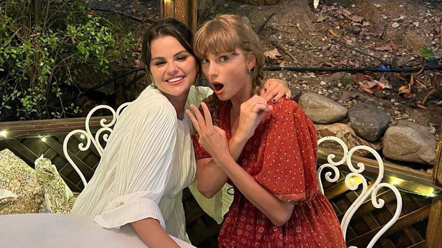 Selena Gomez dan Taylor Swift. Foto: Instagram/@selenagomez