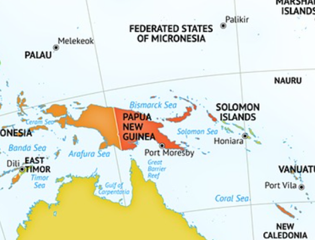 Peta pulau Papua. Foto: pixabay.com/onestopmap-221430/