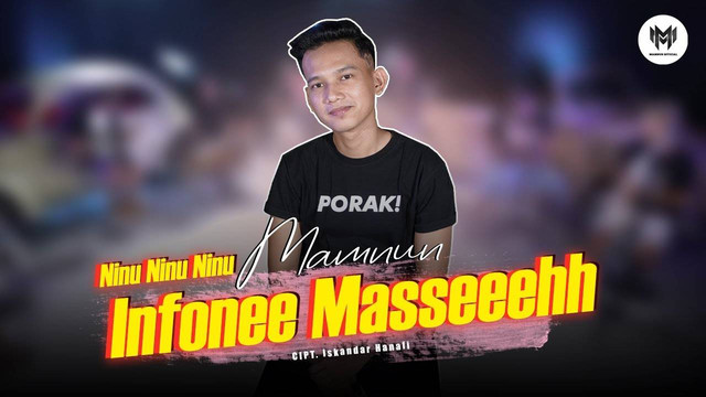 Ilustrasi tangkapan layar video musik Infone Masseeeh (Ninu Ninu) oleh Mamnun. Foto: YouTube/Mamnun Official