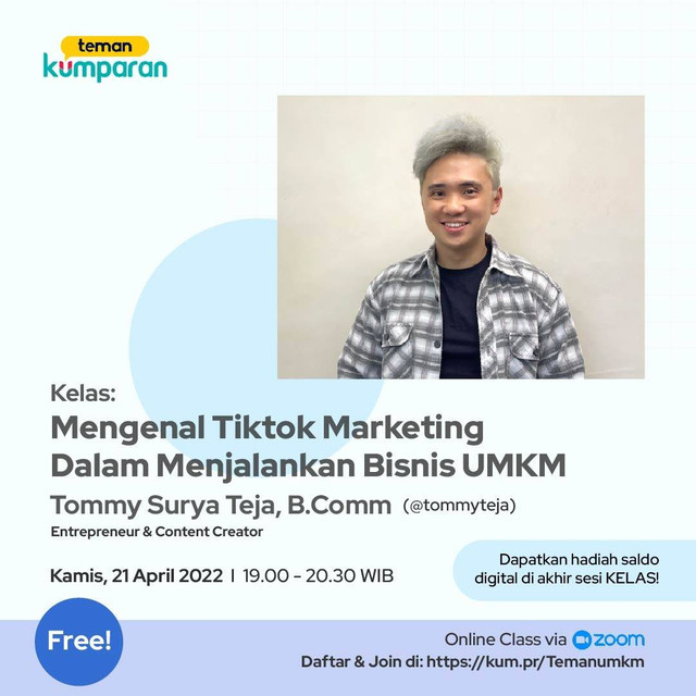 Kelas teman kumparan UMKM April