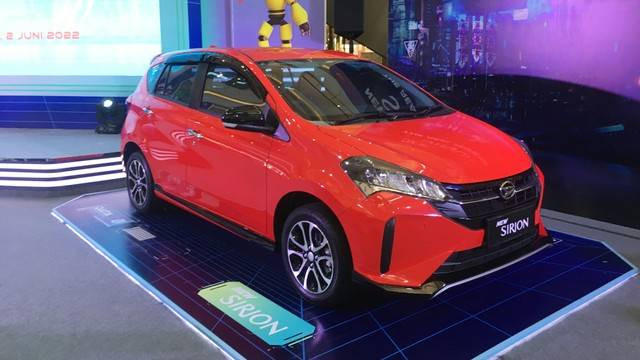 Mobil baru Daihatsu Sirion facelift. Foto: Sena Pratama/kumparan