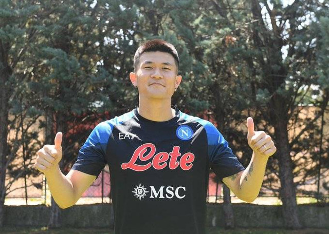 Pemain Napoli Asal Korea Selatan (Korsel), Kim Min-jae. Foto: Dok Napoli