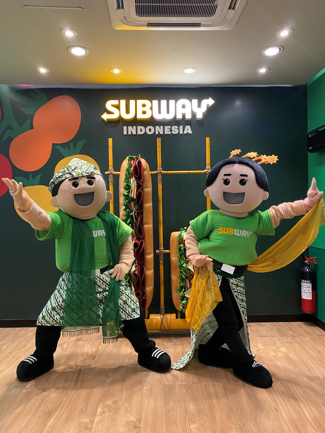 Subway buka 3 outlet di Bandung. Foto: Subway