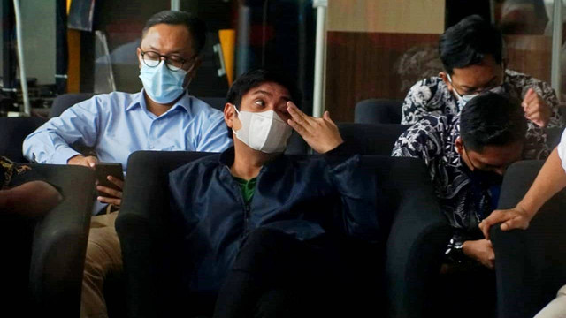 Mardani Maming di Gedung Merah Putih KPK, Jakarta, Kamis (28/7/2022). Foto: Iqbal Firdaus/kumparan