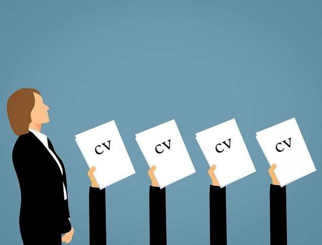 Ilustrasi melamar pekerjaan dengan CV. Foto: Pixabay