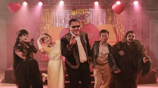 Bersama IM3 dan sutradara Wahyu Agung Prasetyo, rilis video musik 'Sinyal Tresna'. Foto: Dok. IM3