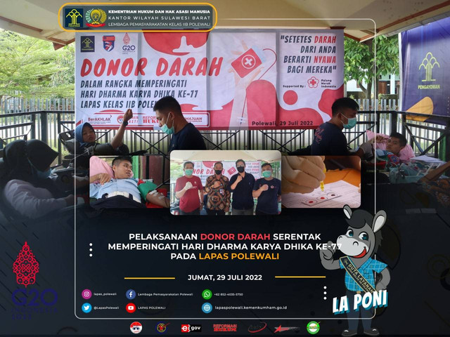 Donor Darah HDKD Ke-77