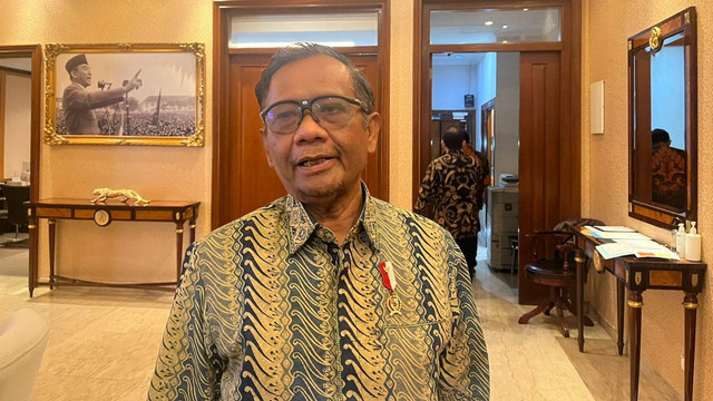 Menkopolhukam Mahfud MD, Jumat (29/7). Foto: Haya Syahira/kumparan