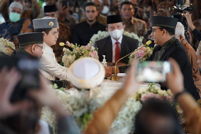 Prosesi Akad Nikah Anak Anies Baswedan, Mutiara Baswedan. Foto: Dok. Istimewa