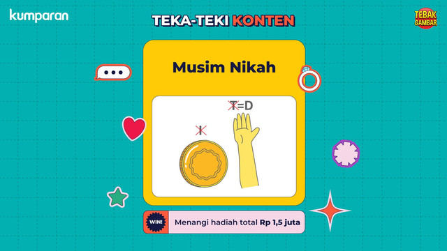 Teka-teki konten episode 24. Foto: kumparan