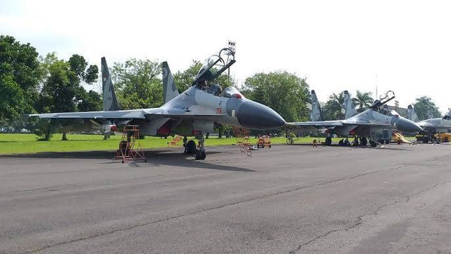 Ilustrasi pesawat tempur. Foto: TNI AU