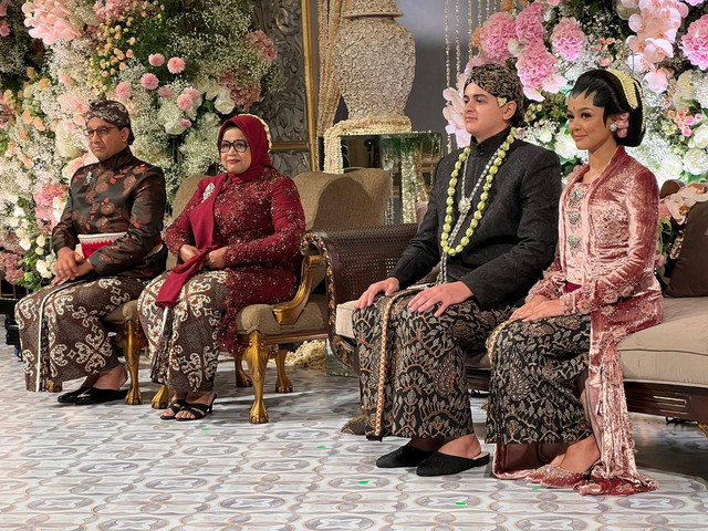 Resepsi pernikahan putri sulung Gubernur DKI Jakarta Anies Rasyid Baswedan di kawasan Putri Duyung, Ancol. Foto: Dok. Istimewa