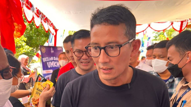 Menparekraf Sandiaga Uno di Likupang, Sulawesi Utara. Foto: Dok. Istimewa