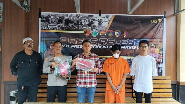 Ari Anggara, pelaku penikaman kepala desa di OKI. (ist)
