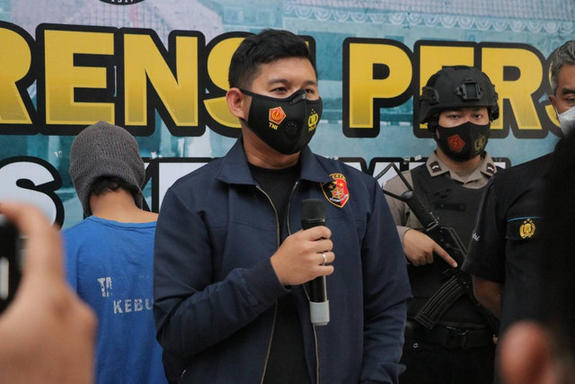 Jumpa pers penganiayaan di Mapolres Kebumen. Foto: Dok. Istimewa