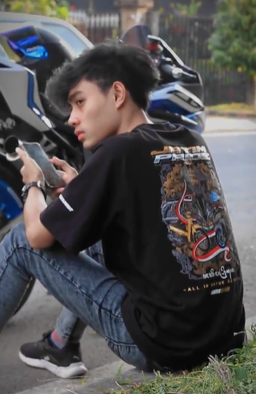 Seleb TikTok Aji Firmanto. Foto: TikTok @ajifirmanto